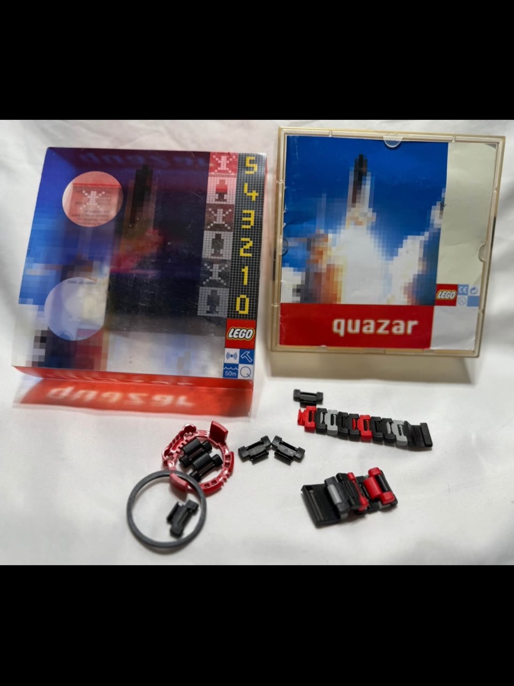 adidas Magnetic Quazar-Style Building Set - Black & Red
